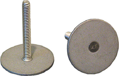 STAINLESS STEEL THREADED STUDS (WELD MOUNT) 100 1 1/4 20 x 1"